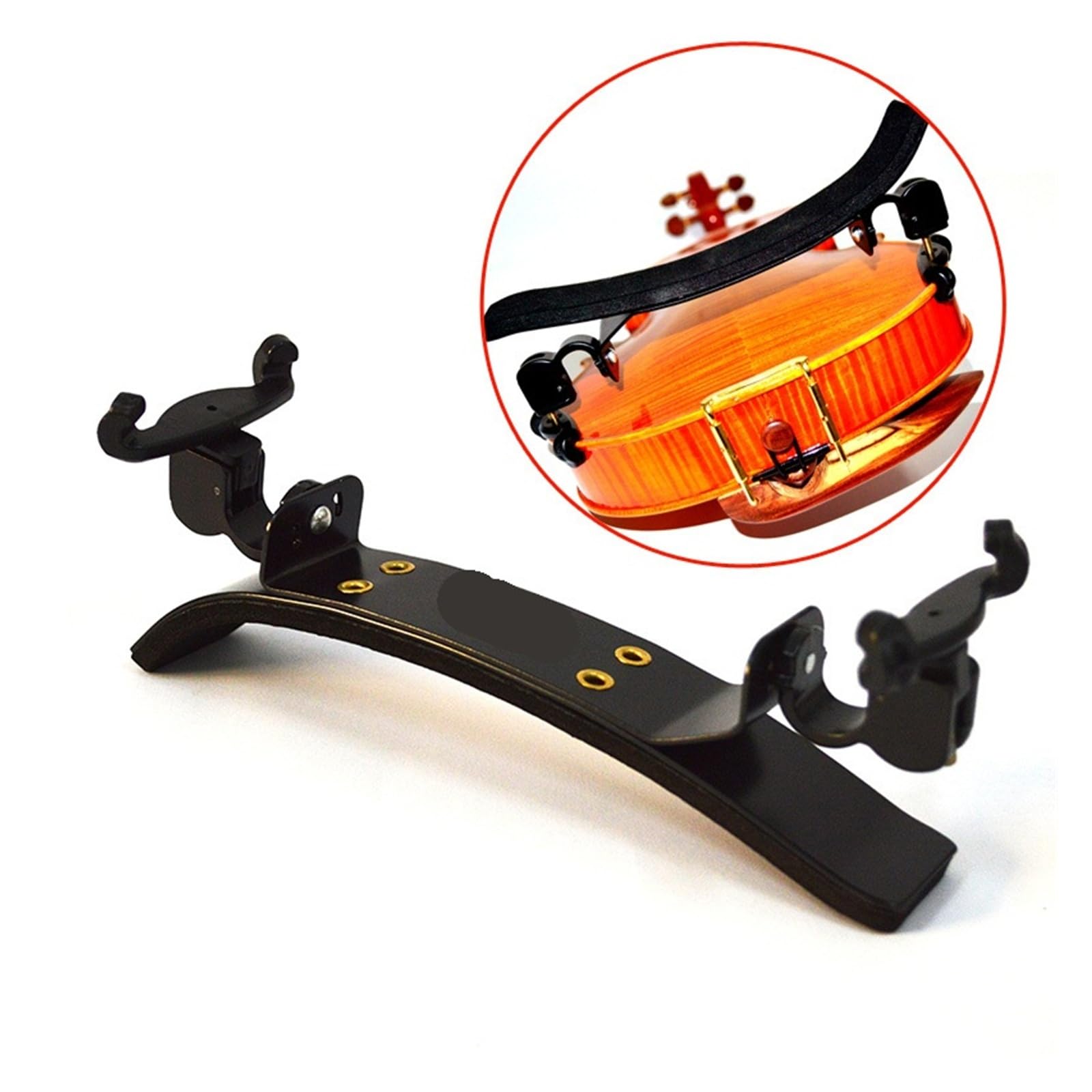 Reposabrazos for violín 3/4 4/4 1/4 1/2 Accesorios ajustables Almohadilla for el hombro Piezas de soporte Accesorios(1/4 1/2)