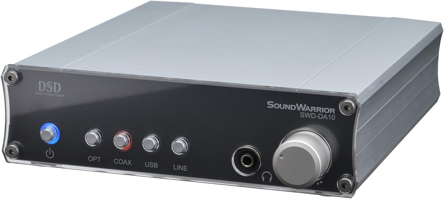 SWD-DA10US High Resolution USB D/A Converter with External Clock Input