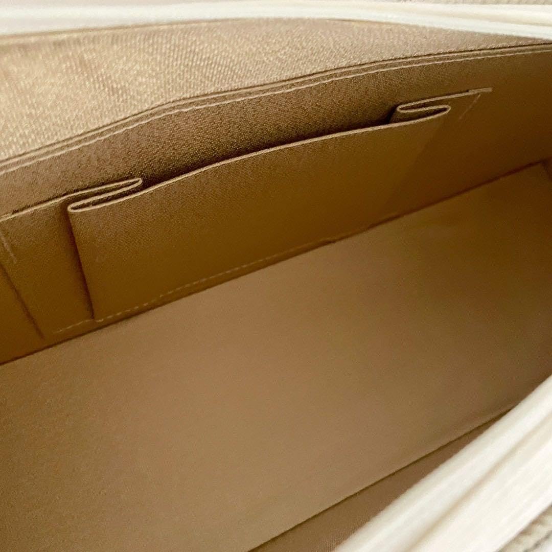 和装バッグ 横長 利休 バッグ 小田巻 白 正絹 和装バック 利休バッグ