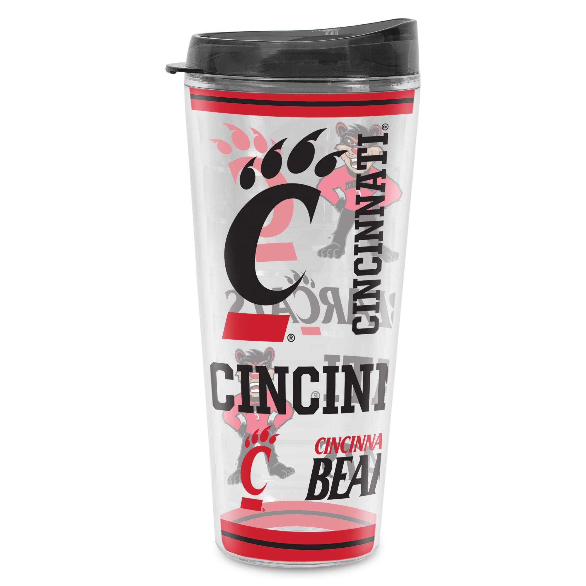 Rico Industries NCAA College Double Wall Mayhem 16oz Or 20oz Tritan Tumbler W Lid