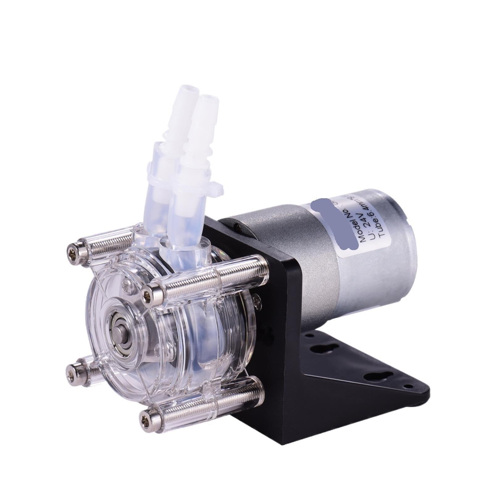 Pompa peristaltica da 24 V con tubo in silicone Pompa for acqua e liquido ad alto flusso(12V)