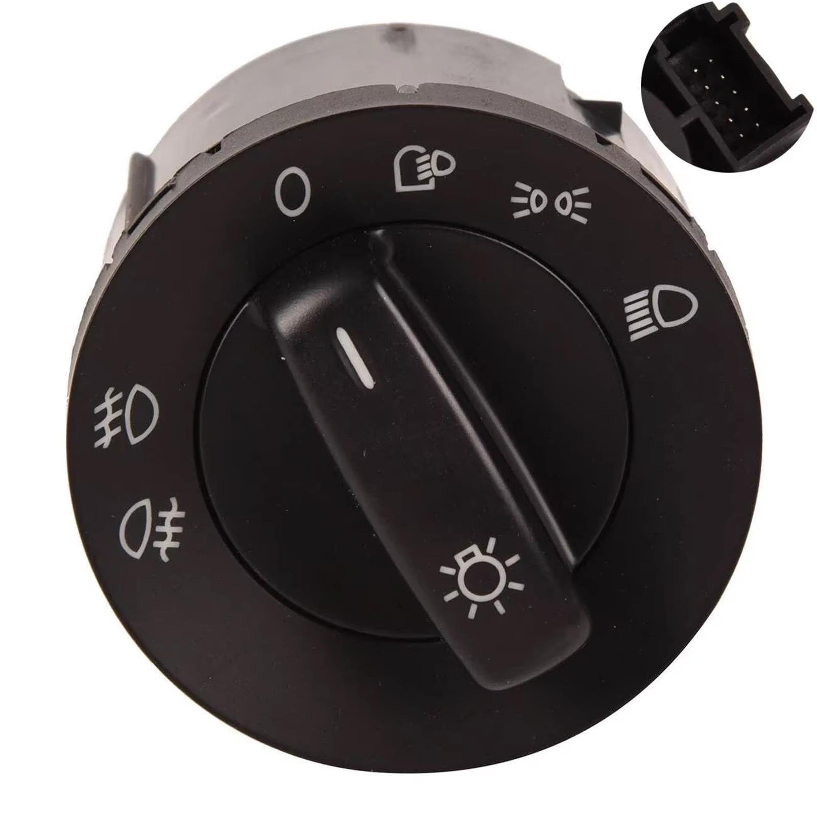 Auto-Scheinwerferschalterknopf Für VW Für J&etta 2006–2008 1K0941431N