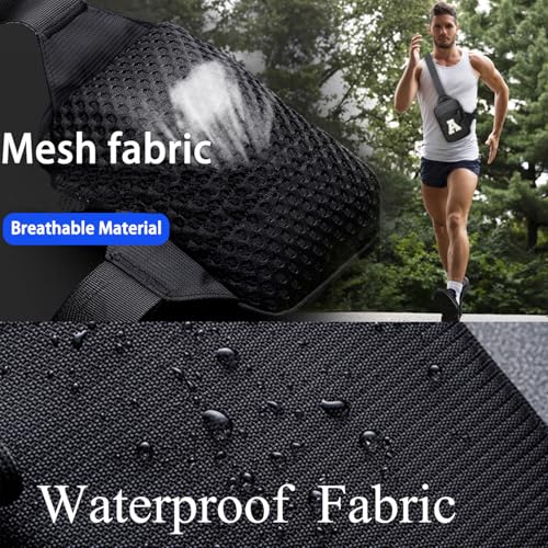 Image of Mini Sling Bag for Men Crossbody,Small Chest Bag Casual Trendy Waterproof Lightweight Phone Crossover Daypack