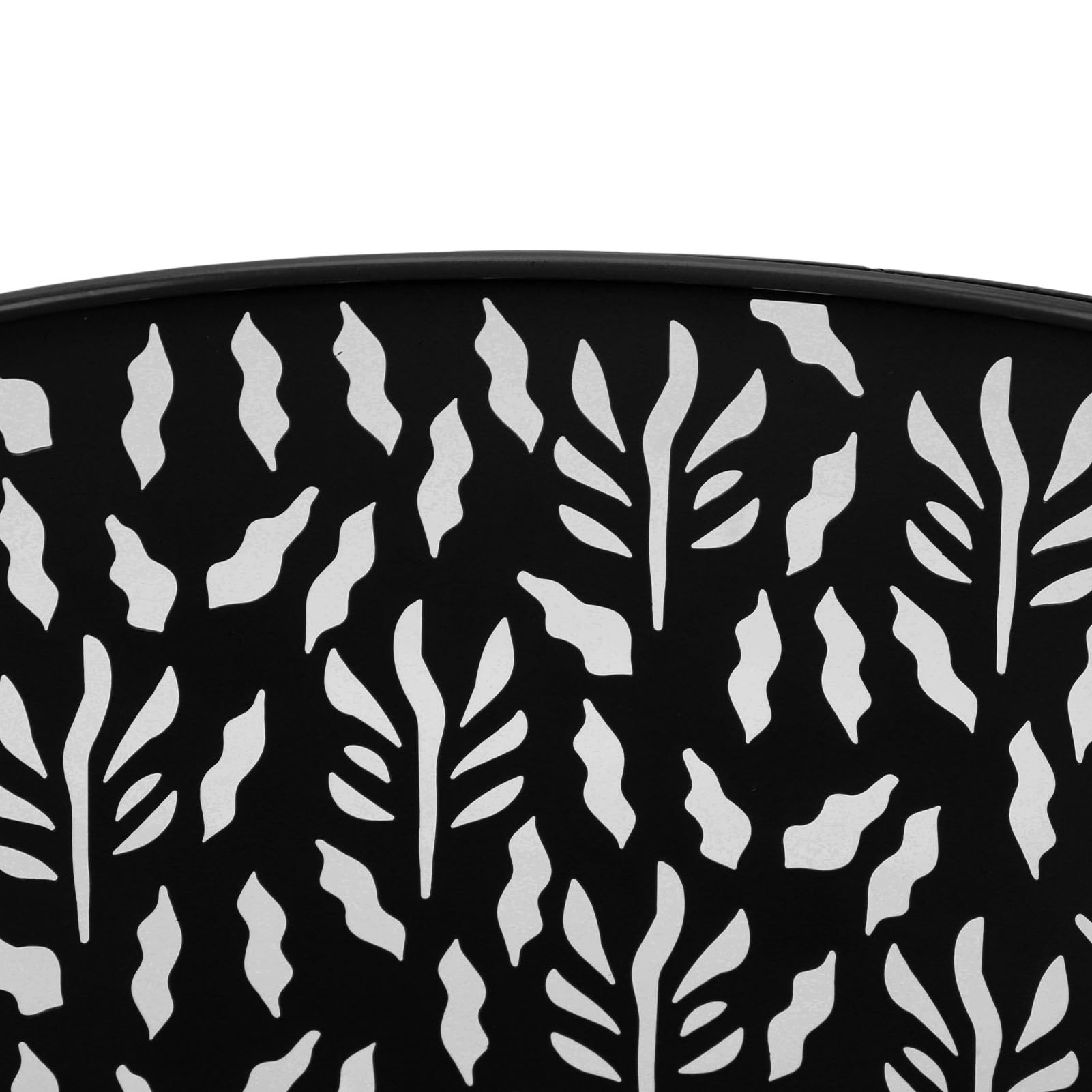 Pantalla lámpara hueca metal Pantalla lámpara tallada hueca Pantalla lámpara hueca escritorio hueca Pantalla lámpara Adecuado pantallas lámparas oficina, hogar y dormitorio(Negro)