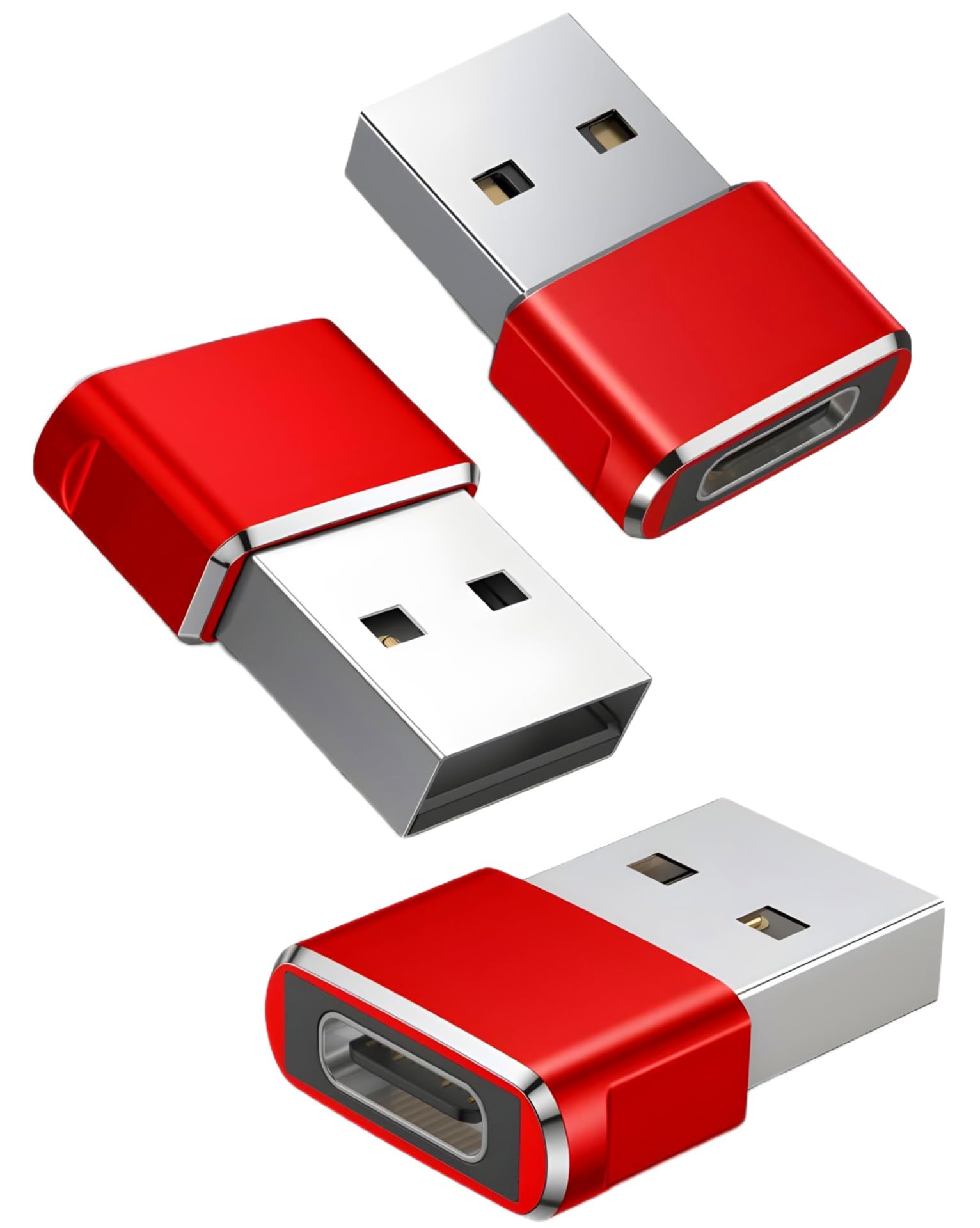 USB to USB C Adapter,USBC Female to USB A Male Adaptor, Type C Converter Charger for iPhone 17 Pro Max,16 15,Apple Watch iWatch S11 S10 SE,AirPods 3,iPad Mini Air,Samsung Galaxy S25 — view 8