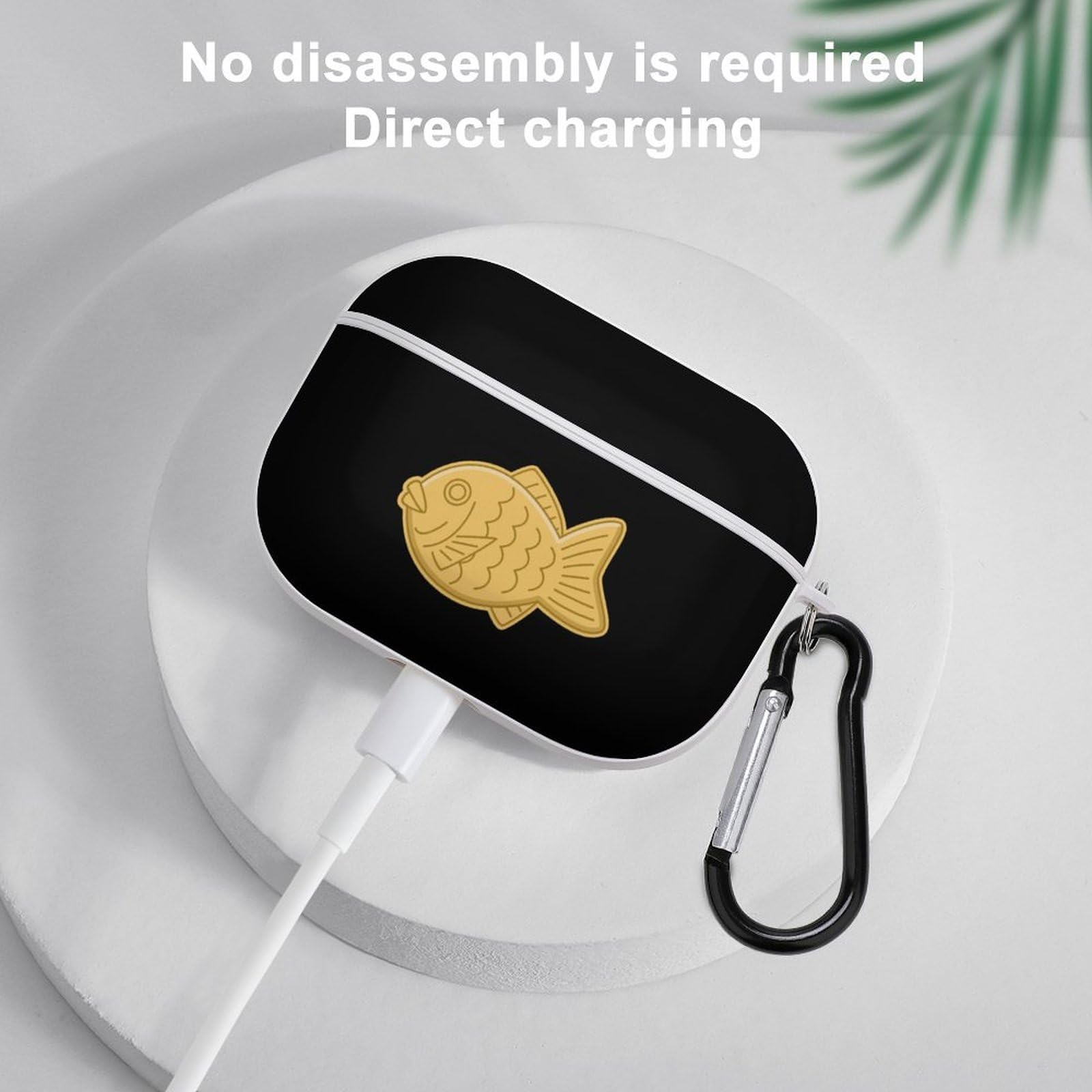 Amazon | たい焼き AirPods Pro2 ケース 2022年9月発売 シロ