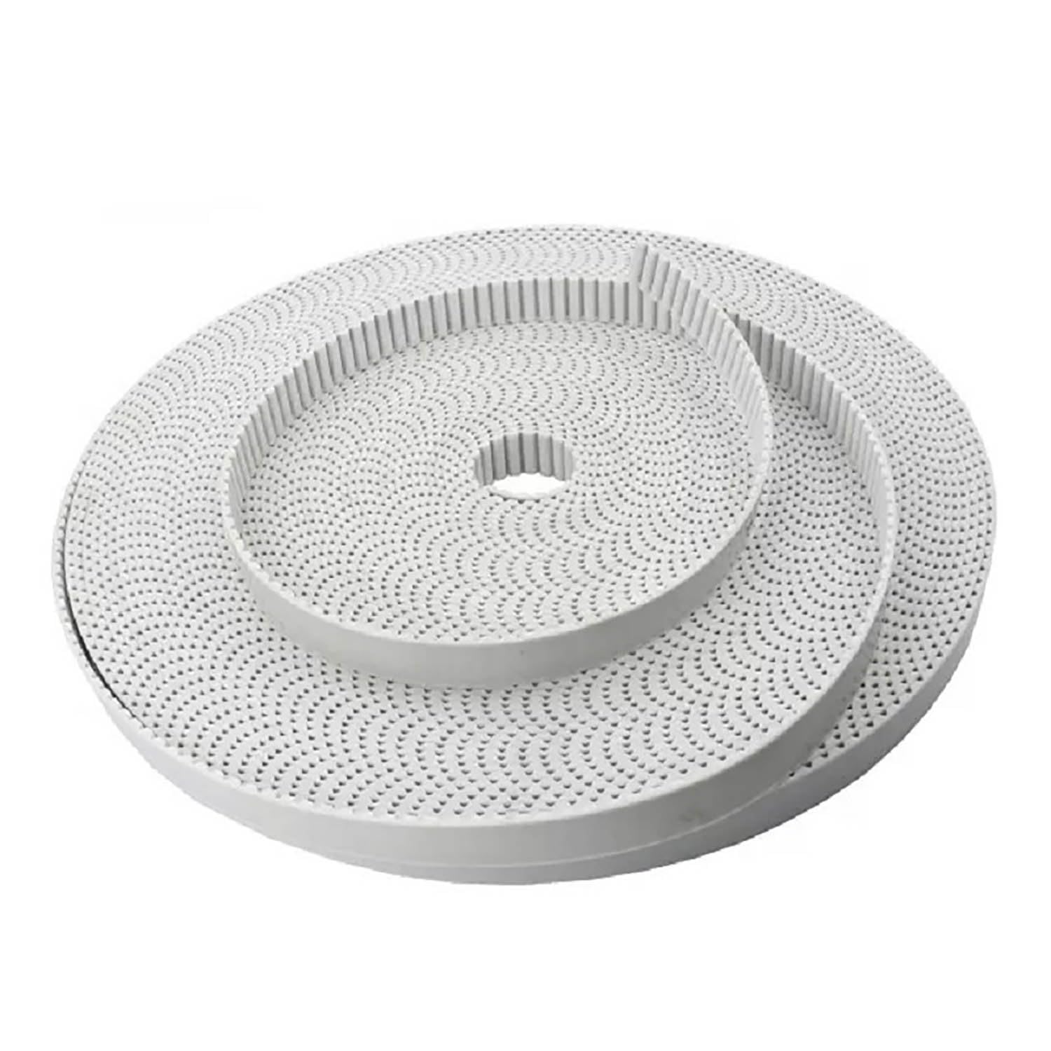 Correa de transmisión dentada, kit de correa de distribución, correa de distribución abierta AT5 Dimensión Poliuretano PU Ancho 10 mm 15 mm 20 mm 25 mm 30 mm Correa de extremo abierto(5 meter Width 30