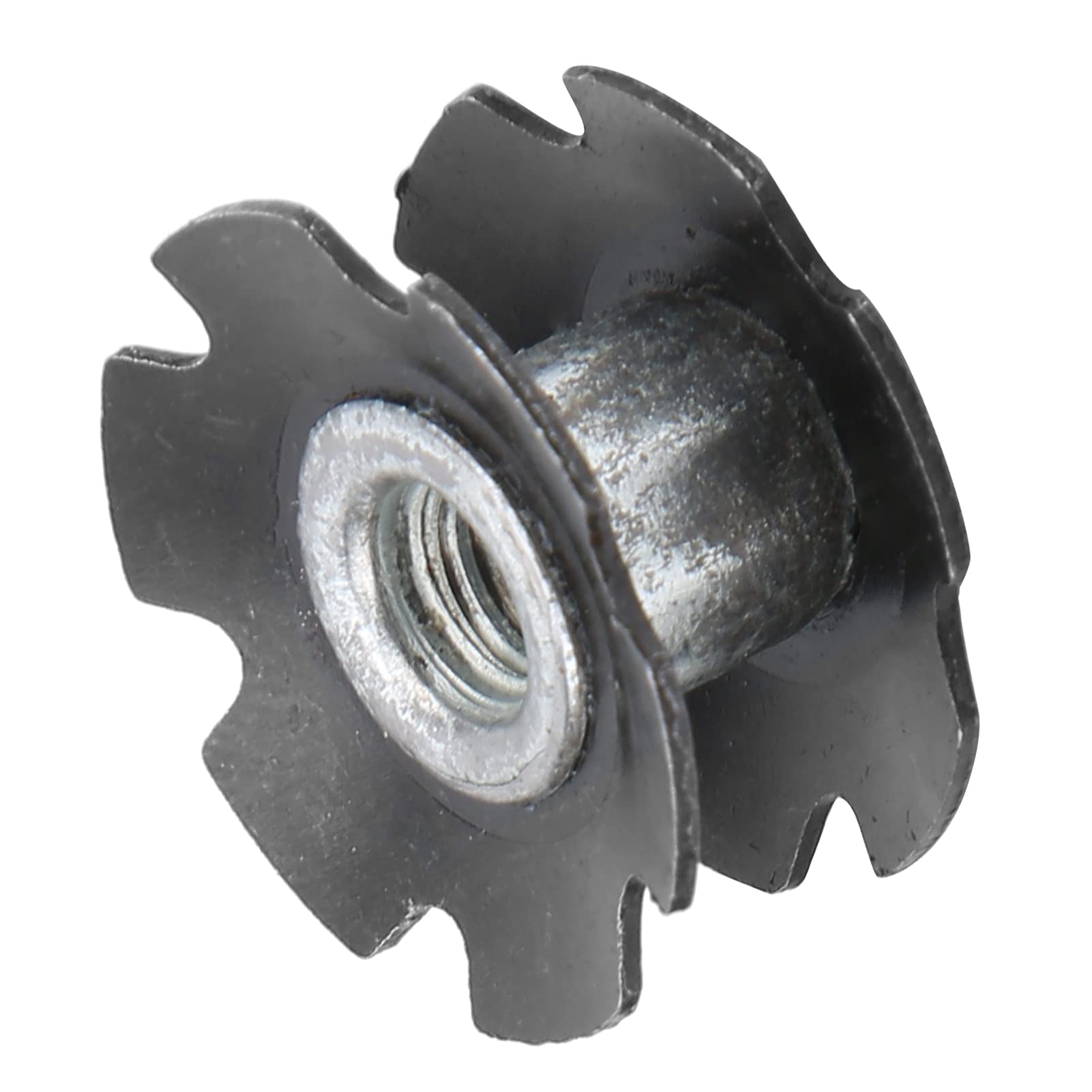 Keenso Dado a Stella per Auricolare Bici, Dado a Stella per Auricolare in Lega di Alluminio da 23,6 Mm per Bici da Strada da Strada