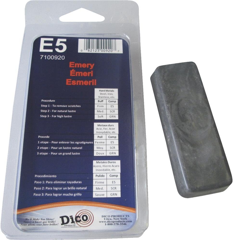 Dico Emery Buffing Compound for Stainless, Pack of 1 (7100920)