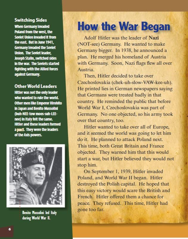 World War II: The 20th Century (Primary Source Readers) - Image 6