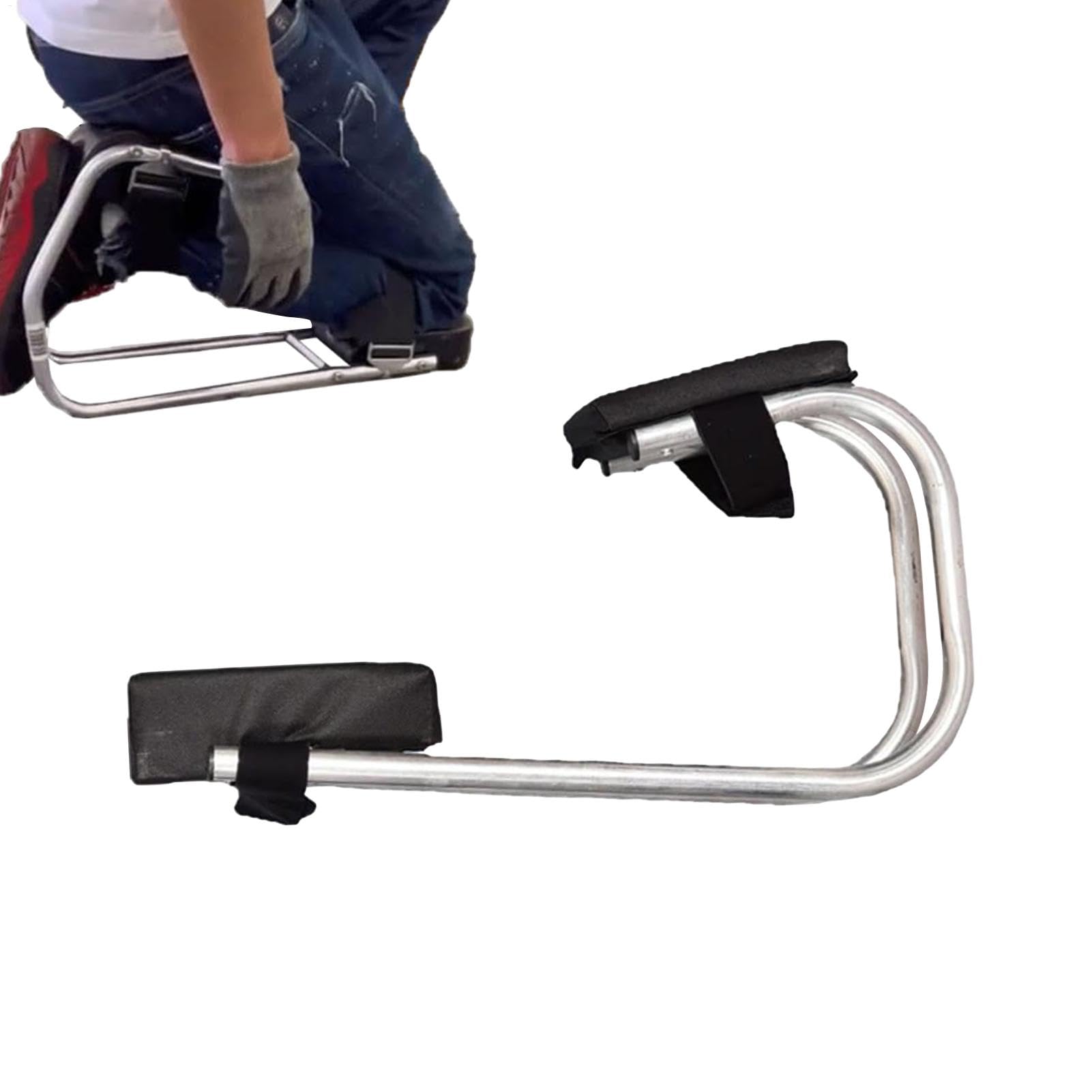 Hugsweet Knee Seat For Gardening,Gardening Kneeler,Strap On Kneeling Device For Garden,Garden Kneeling Pads Chair,Portable Kneeseat Leg Brace Labor-Saving Tools For Protection Knees Feet Leg