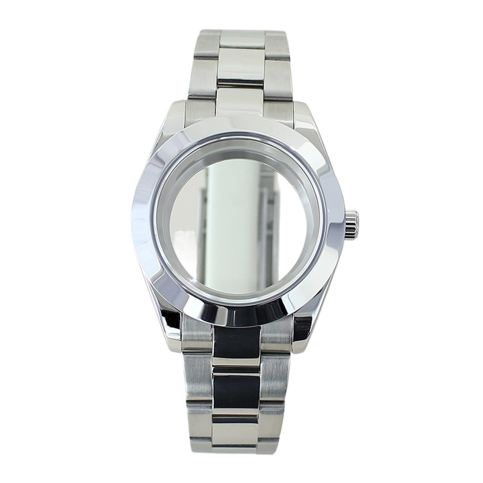 1 szt. Etui na zegarek Mała bransoletka 39 mm Szafirowe części do Eksploratora ruchu Miyota8215
