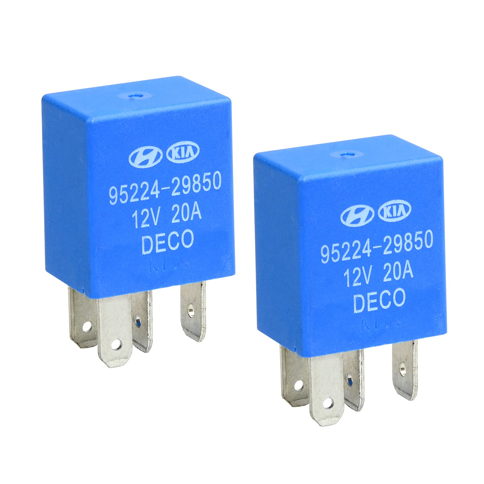 Buy HONGYETAJA 2 Pack OEM 9522429850 4 Pin Relay for Hyundai Kia Power