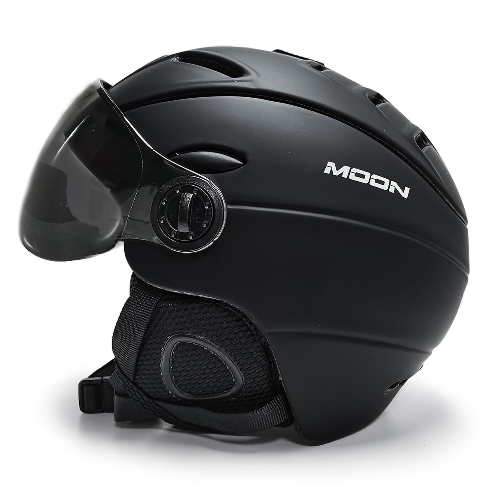 2 w 1 wizjer narciarski snowboard kask zdejmowana maska chroniąca przed śniegiem Anti-Fog zintegrowane okulary ochronne daszek niski ciężar dla dorosłych mężczyzn i kobiet