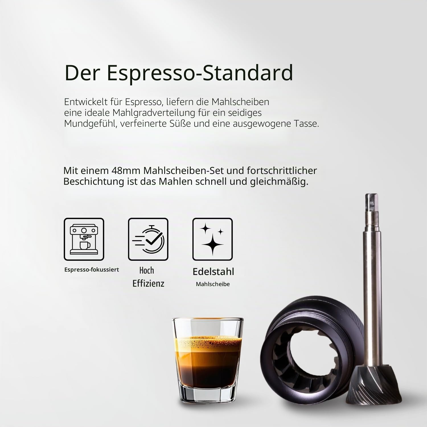 1Zpresso J-Ultra Manuelle Kaffeemühle, Eisengrau, konischer Fräser, faltbarer Griff, Magnetverschluss, Fassungsvermögen 40 g, numerisch einstellbare Feineinstellung, schnellere Mahleffizienz, ideal