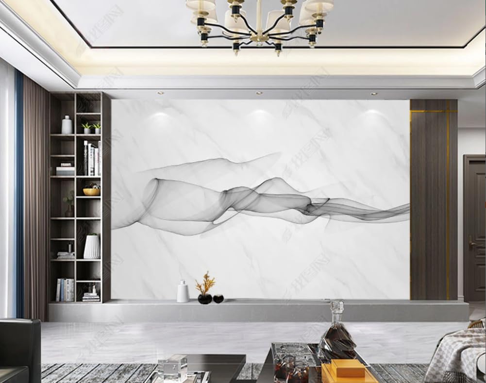 Papier peint intissé grand format pour habiller un grand mur vide de salon