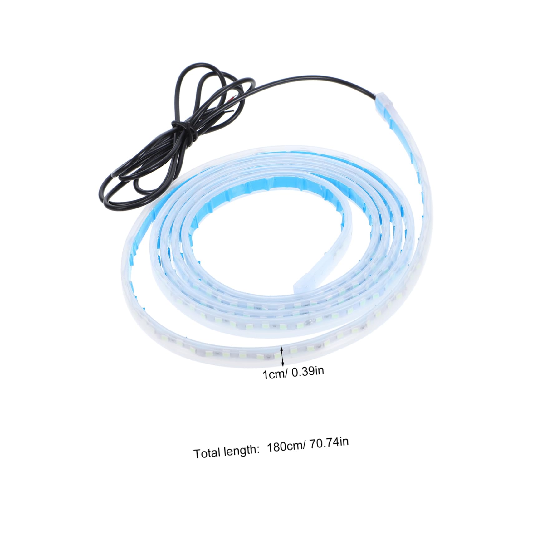 Happyyami Car LED Strip Light Flexible Automotive Light Strip for Daytime Hood Lighting for Suvs Trucks Weather Resistant Eye Catching Visual Effect