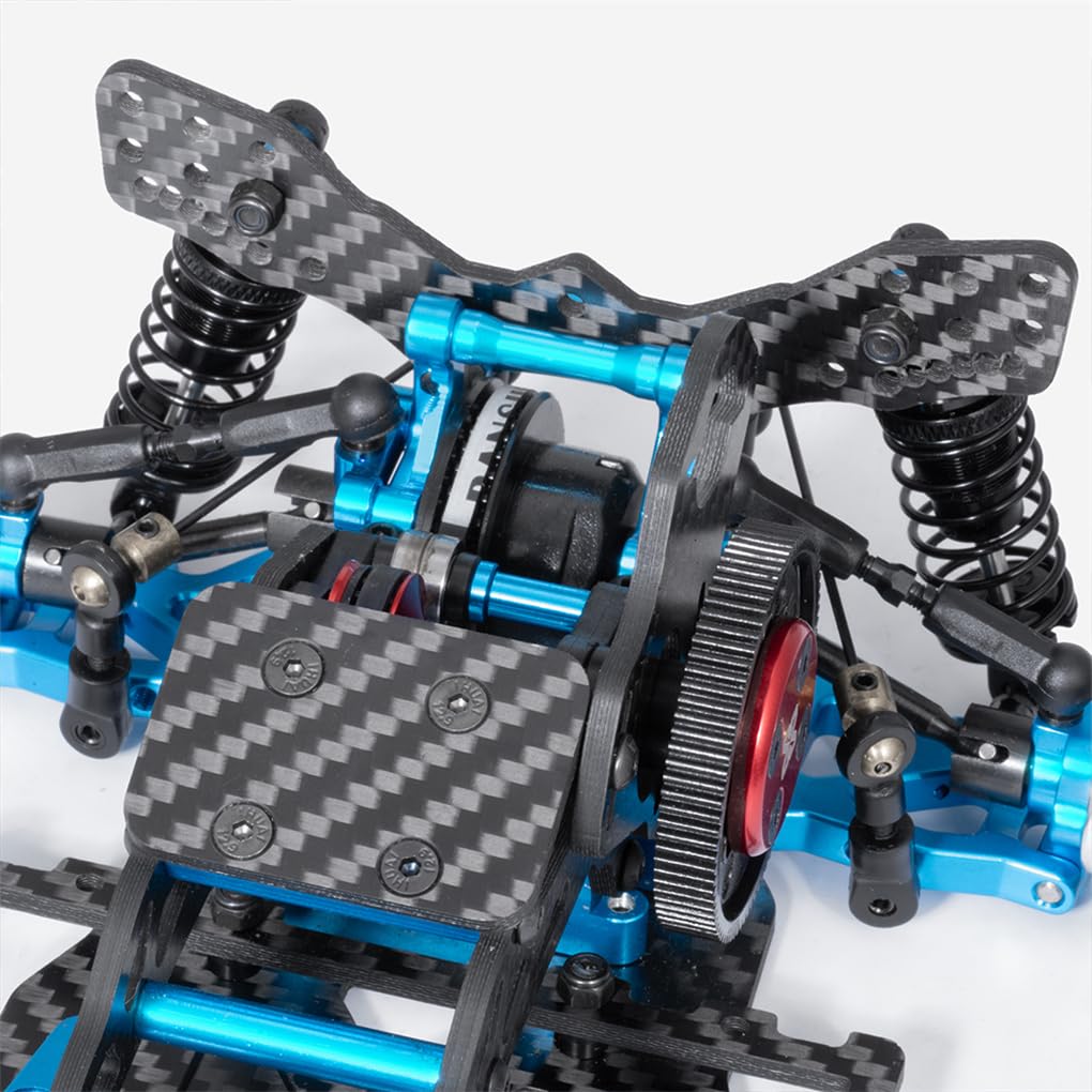 Telaio per auto per veicoli stradali per veicoli stradali D5 in fibra di carbonio 1/10 Precisione 1 pz Accessori auto RC Parti di ricambio