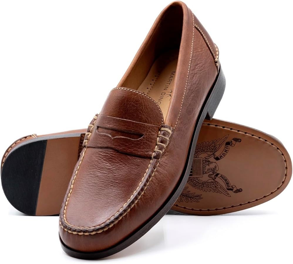 Amazon.com | Martin Dingman® All American Penny Slip-on Amazon.com | Martin Dingman® All American Penny Slip-on