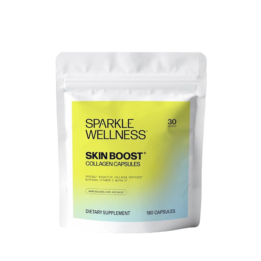 Amazon.com: Sparkle Wellness Skin Boost Collagen Capsules