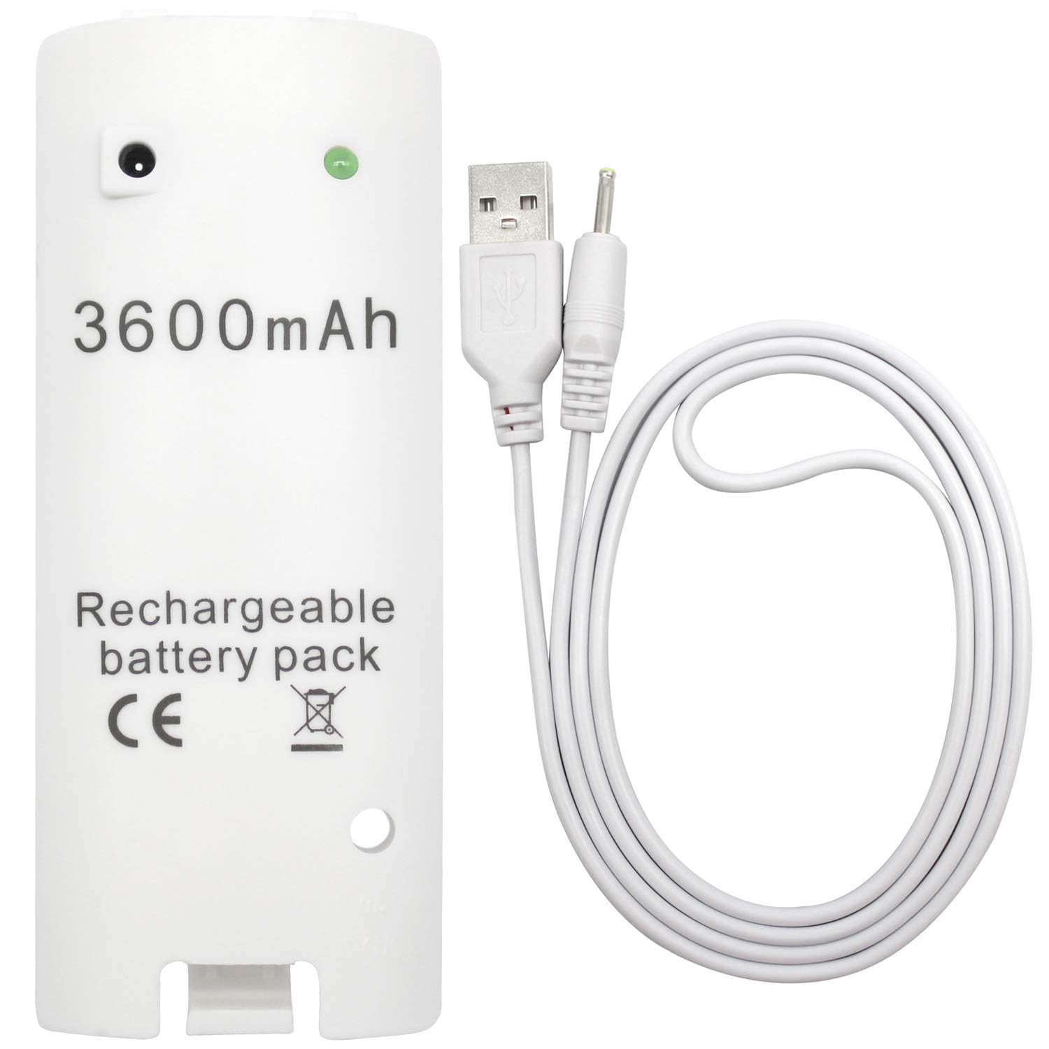 Batterie Rechargeable 3600mAh Li-ION Compatible avec Manette de Jeu satkit Remplacement Direct