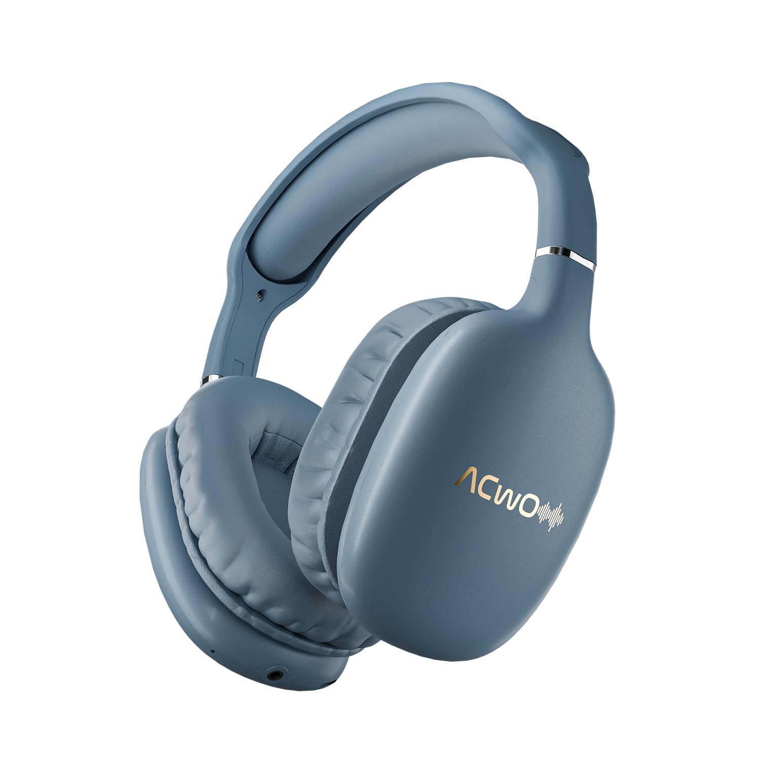 ACwO Twister 515 Wireless Over-Ear Headphones | X-Fidelity Acoustics | 40mm Bass BooMX™ Drivers | ANC 25dB | Dual EQ Modes | 65H Playtime | 45ms Low Latency | AI-ENC Calls | IPX5 - Steel Blue-image-26