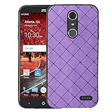 ELISORLI Compatible with ZTE Grand X4 Z956/Blade Spark Z971 case Rugged Thin Slim Cell Accessories Anti-Slip Fit Rubber TPU Mobile Phone Protection Full Body Silicone Cover for ZMAX One Z719DL Case