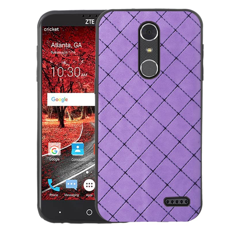 ELISORLI Compatible with ZTE Grand X4 Z956/Blade Spark Z971 case Rugged Thin Slim Cell Accessories Anti-Slip Fit Rubber TPU Mobile Phone Protection Full Body Silicone Cover for ZMAX One Z719DL Case