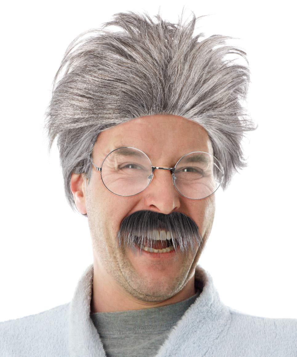 Balinco Lunettes De Père Noël Rondes Avec Verres Transparents - Pour