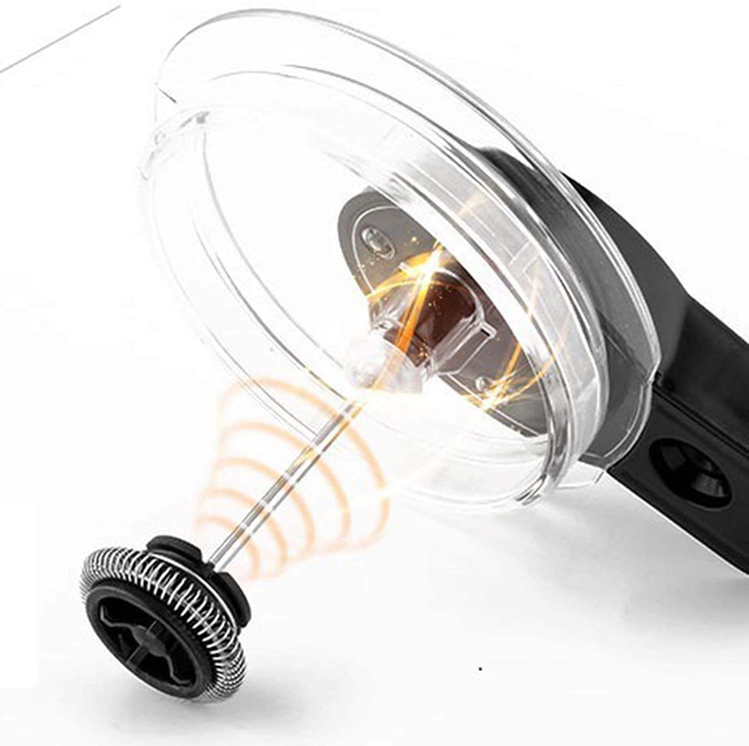 Latte flother, al Latte Elettrico in Acciaio Inox, Acciaio Inossidabile, Latte Caldo e Freddo Automatico più Caldo for Latte, Produttore di Schiuma for caffè, cioccolatini Caldi, Cappuccino