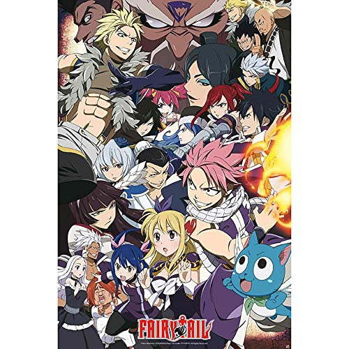 ABYSTYLE ABYDCO413 Fairy Tail Vs Other Groups Maxi Poster 61 x 91,5 cm