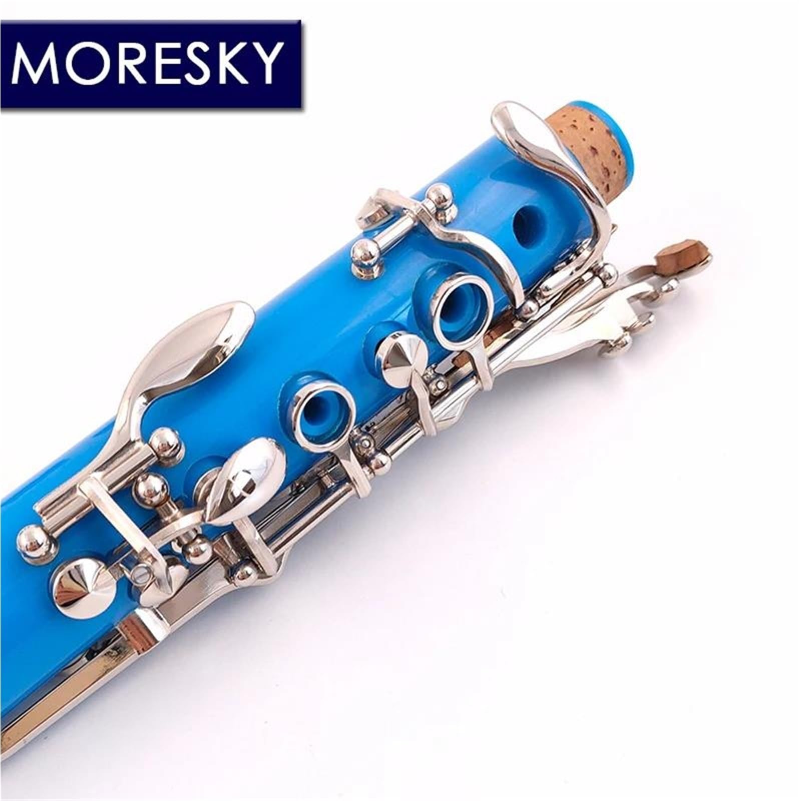 Amazon | 初心者クラリネット 楽器 MORESKY Bbクラリネット 17鍵 ABS