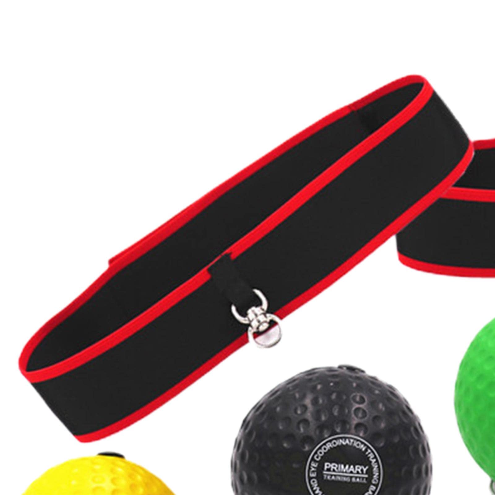 Box-Reflexball-Stirnband, Fitness, Boxausrüstung, Workout, Reflex, Punchingball, 1 Kopfband, 3 Bälle, Set 1