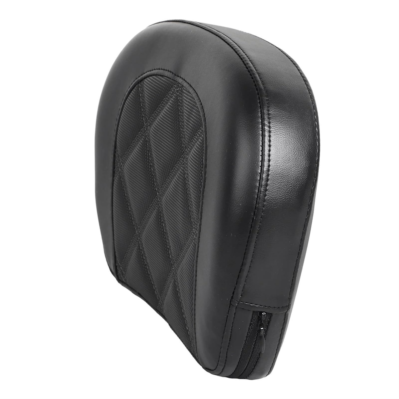 Schienale per Sissy Bar Passeggero in Pelle PU per Moto, Nero, per Harley Touring Electra Glide FLHT Road King FLHR