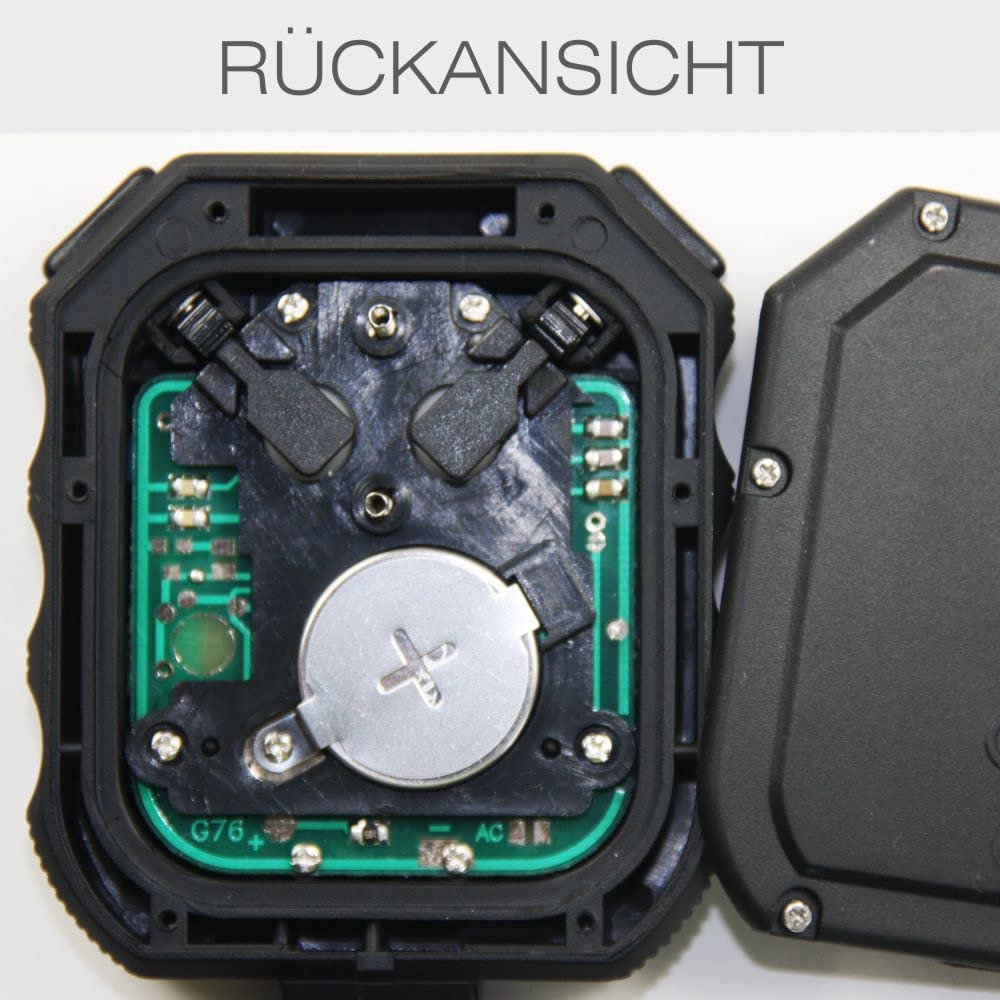 Schütt Stoppuhr PC-73 Zweizeiliges Display 50 Memory Timer Pacer Druckpunktmechanik Stoßfest Wasserfest