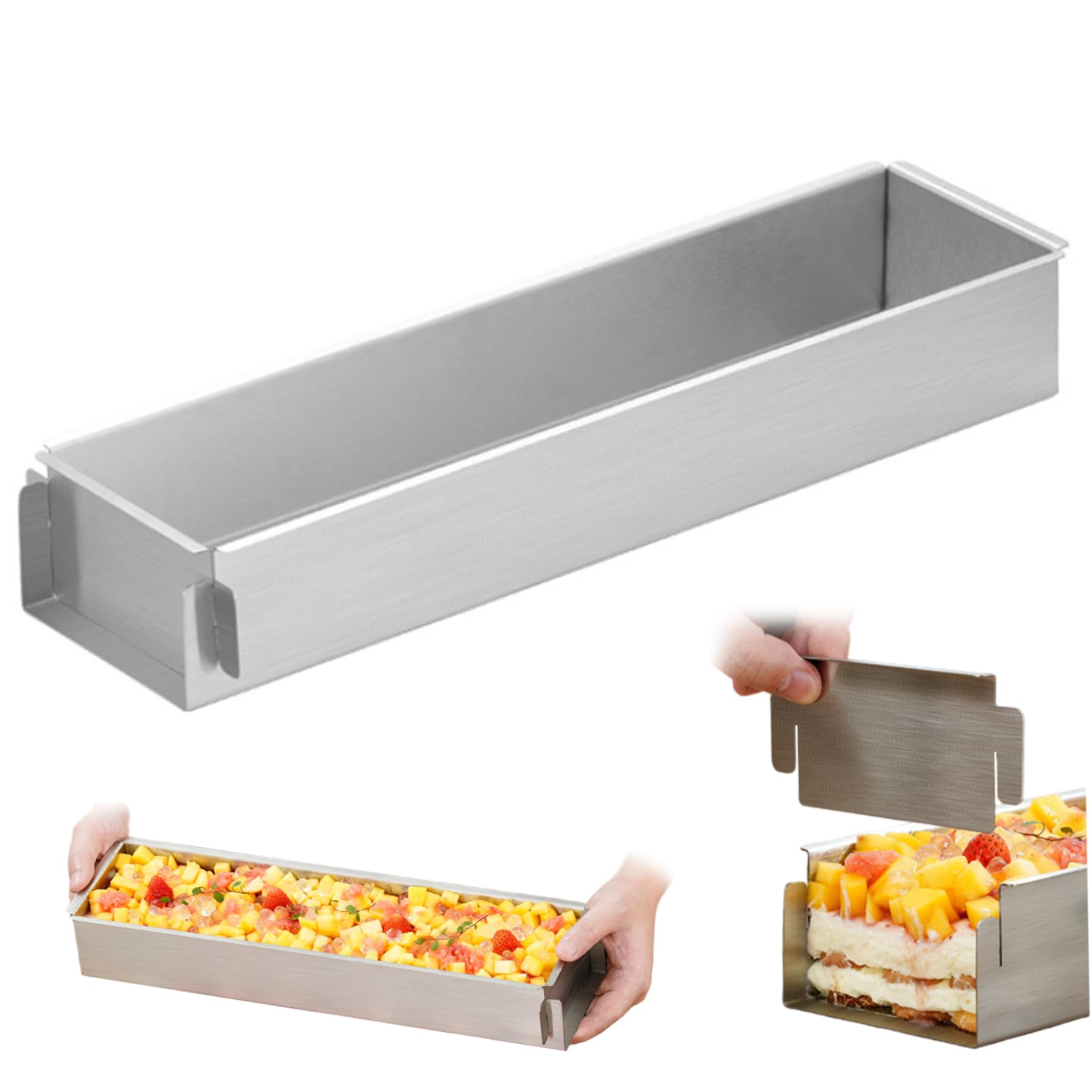 Moule à tiramisu rectangulaire pour vos repas de famille