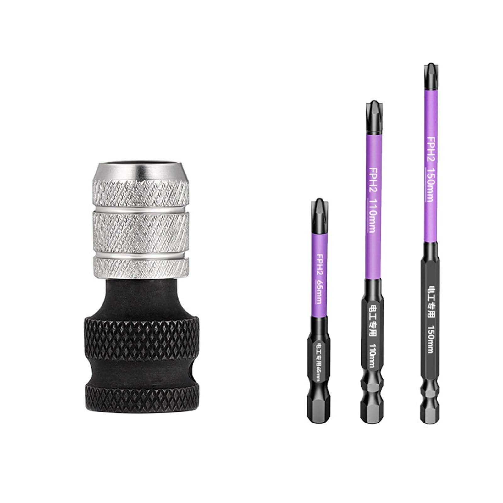 1 / 2inch Drive to 1 / 4inch Hexagonal Adapter Socket Adapter Drive Hexagonal Ratcheting Humanized Releasing Wrench Automotive Maintenance