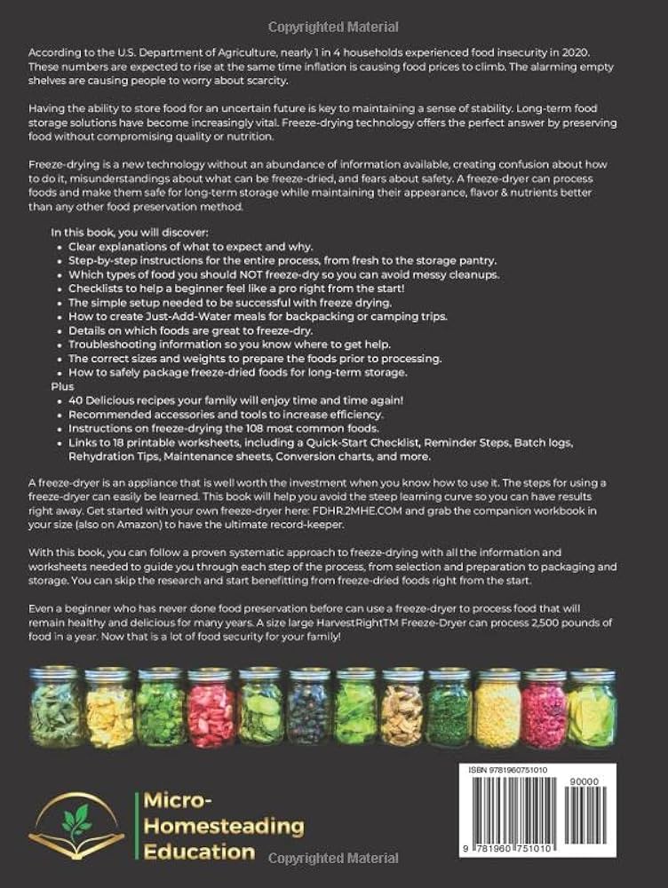 Unlock Long-Term Security: The Definitive Guide to Freeze Dried Food Storage () Unlock Long-Term Security: The Definitive Guide to Freeze Dried Food Storage