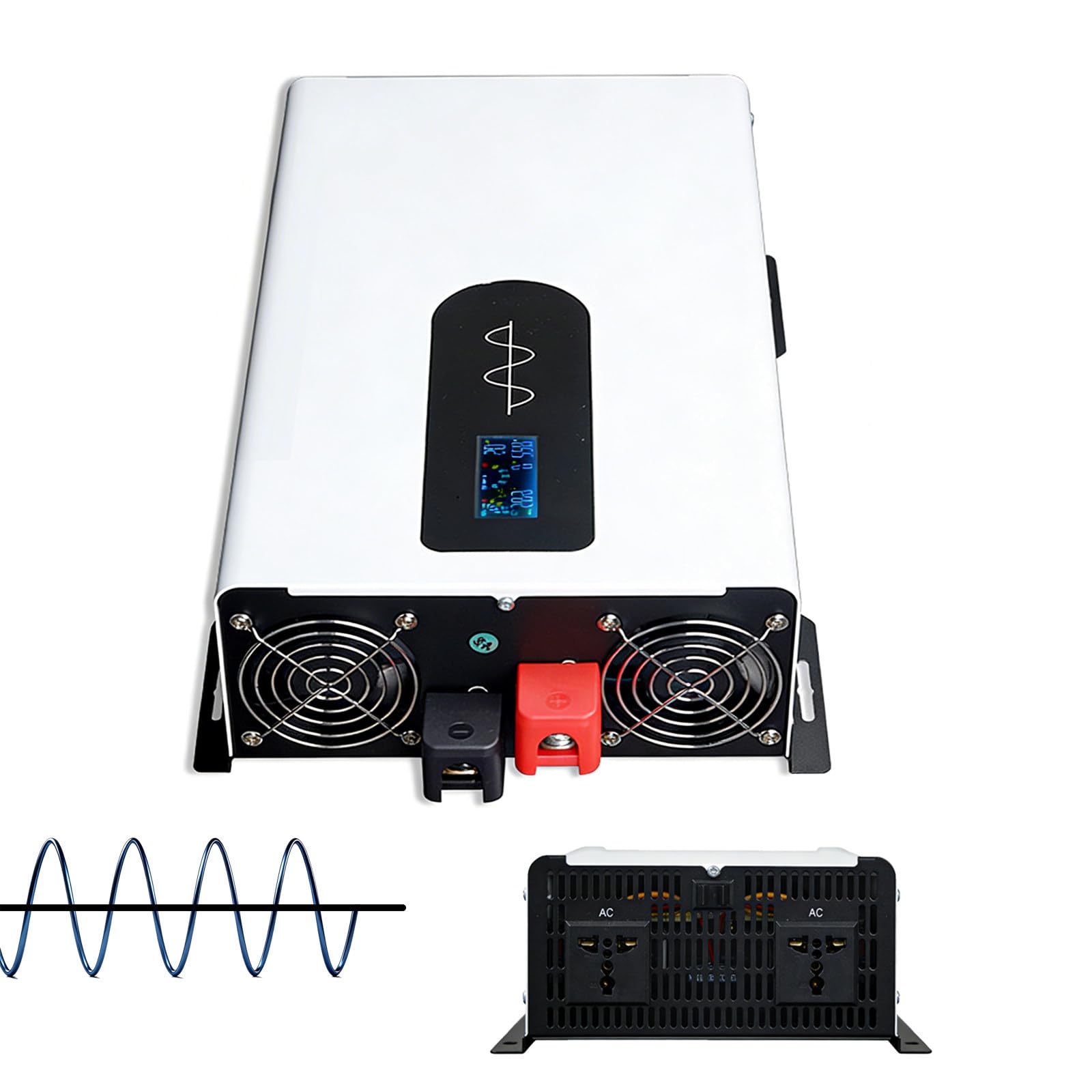 Inverter Onda Pura 96V DC AC 3000W-220V