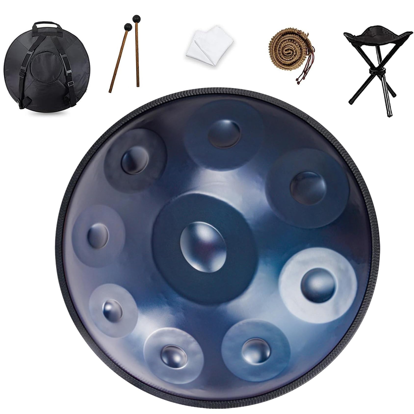 shino ハンドパン　49センチ　A＝432Hz　ブルーモデル shino様専用 ハンドパン 49センチ A＝432Hz ブルーモデル