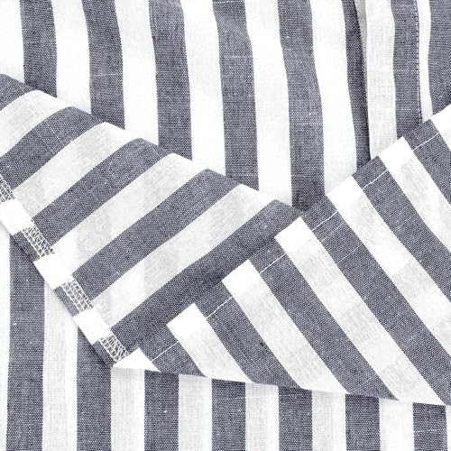 Chemise rayée décontractée pour filles en maille ample