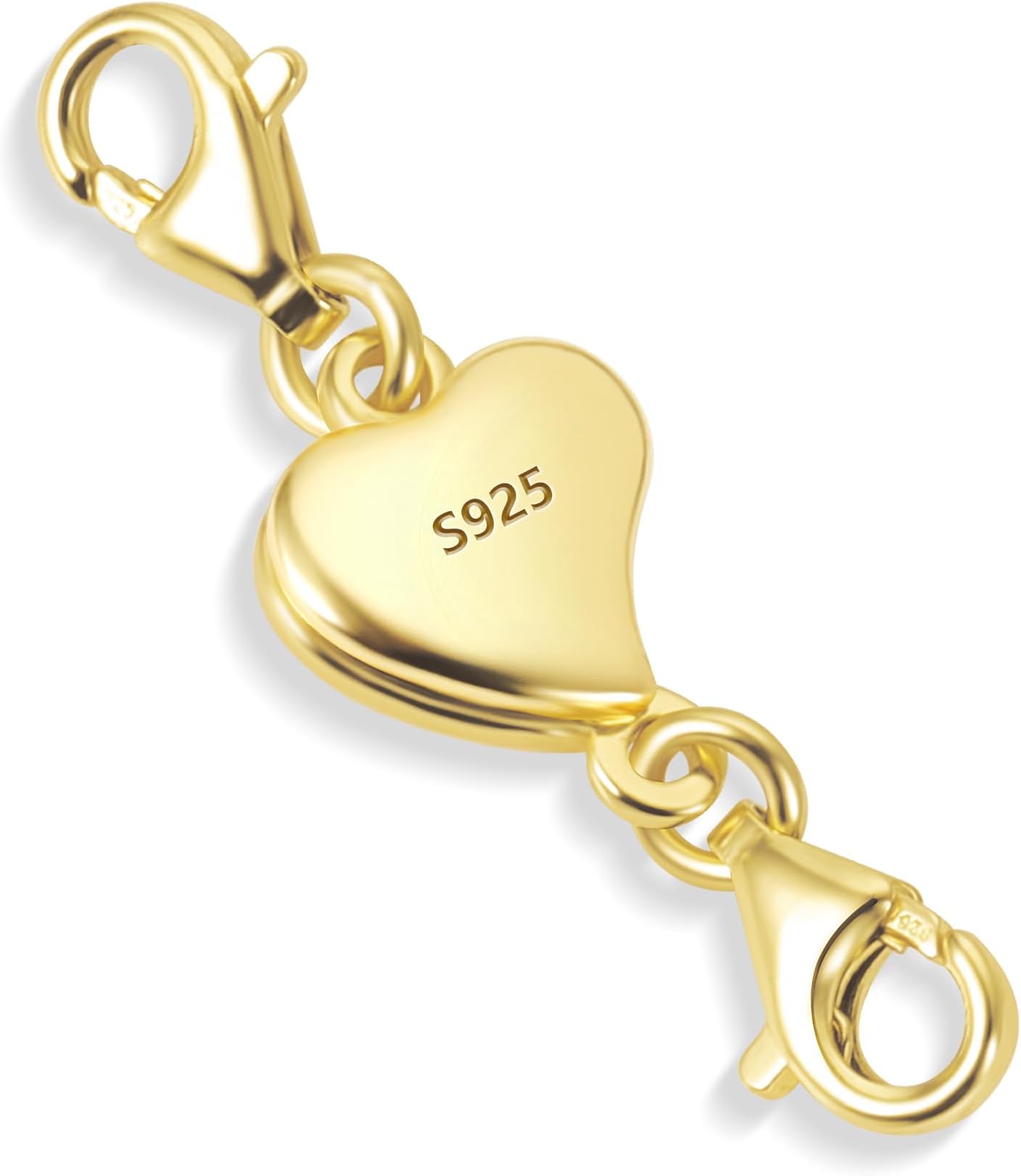 Necklace Extenders Gold Magnetic Necklace Clasp Bracelet Clasps and Closures Extender Magnetic Jewelry Clasps and Closures for Necklaces Bracelets