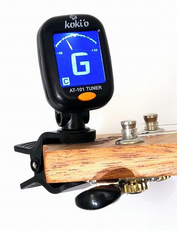 Gatuida Gitarren-Tuner Clip-On - Elektronischer Stimmer Für Gitarre & Bass | Präzise & Schnell