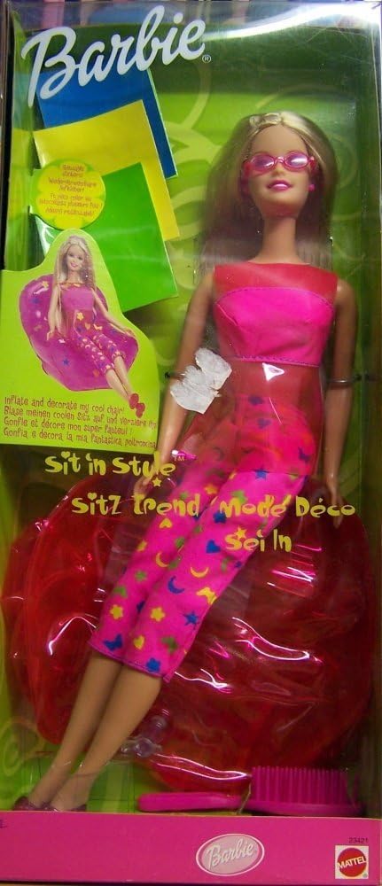 Barbie Sit in Style Doll