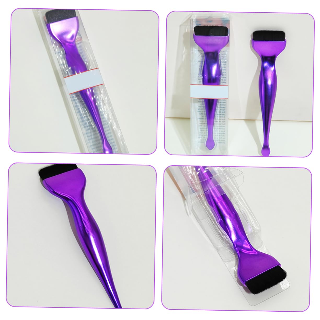 Ipetboom Makeup Foundation Brush Blush Tool for Women Small Portable Foundation Liquid Brush