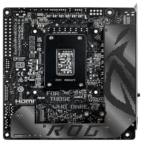 ASUS ROG Strix B860-I Gaming WiFi, Placa Base Mini-iTX, preparada para PC con IA Avanzada, 10+1+2+1 etapas de Potencia, DDR5, PCIe 5.0, Dos Ranuras M.2, WiFi 7, ASUS AI Advisor, AI Networking II - imagen 10