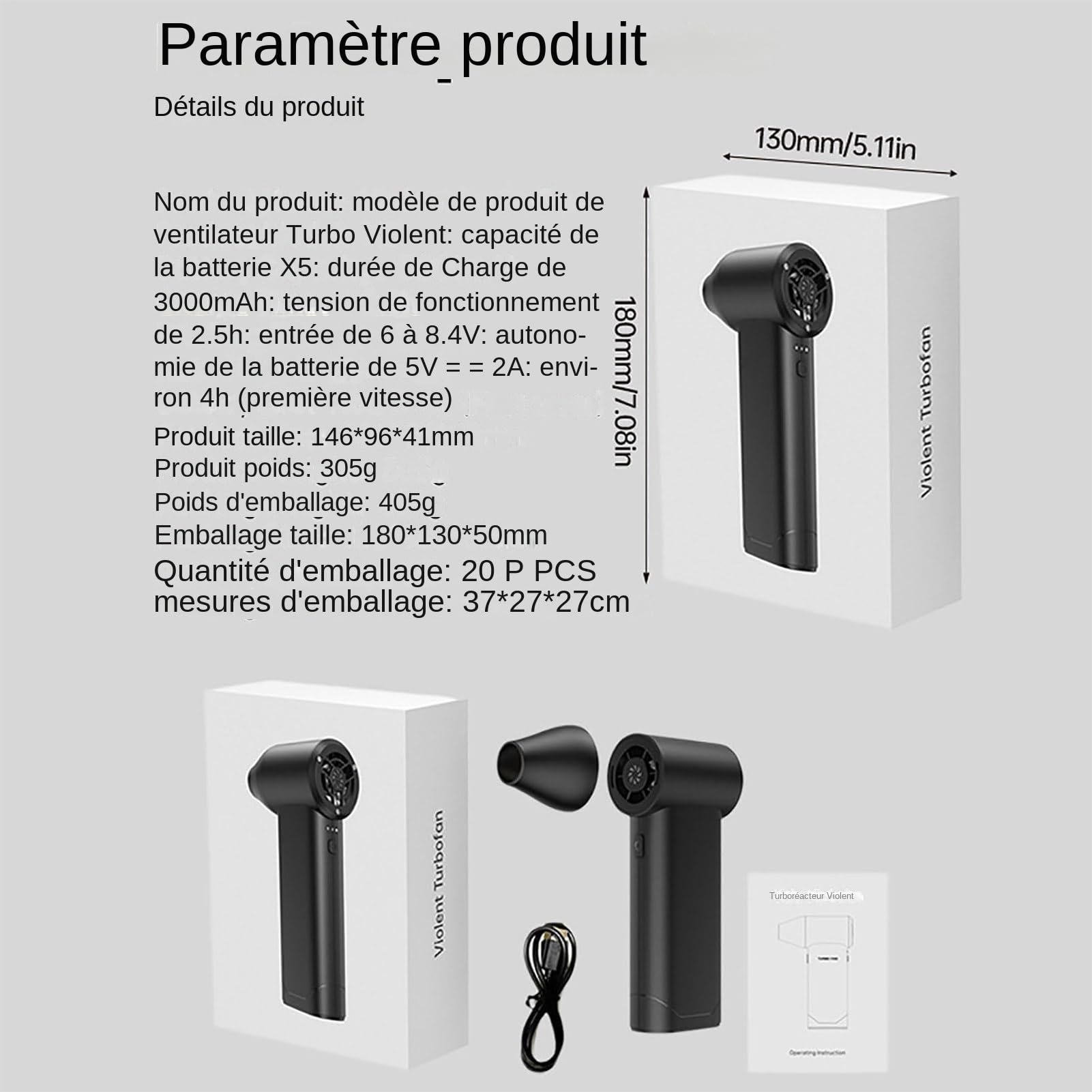 Pulitore Ad Aria Compressa Asciugatore Senza Fili | Soffiatore Ad Aria per Pulizia Computer Elettronica Auto Golf Detailing PC Casa e Attrezzature
