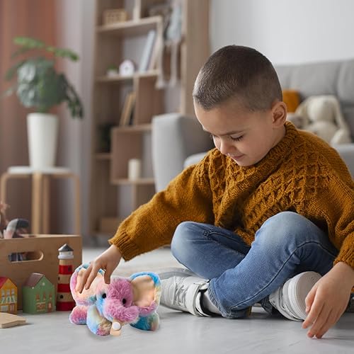 Miniatura 6 de KINREX Baby Elephant Pacifier Holder  Soft Elephant Stuffed Animal with Pacifiers Binky Clip for Newborn Babies, Boys & Girls, Preemie, Infant,