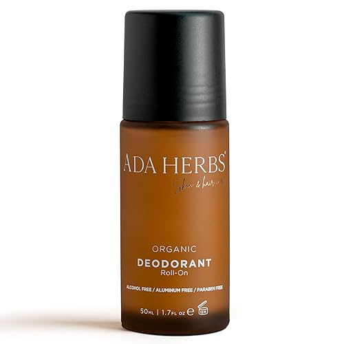 Desodorante roll-on para el cuidado de la piel y el cabello, sin aluminio, sin parabenos, sin alcohol, fabricado en Francia