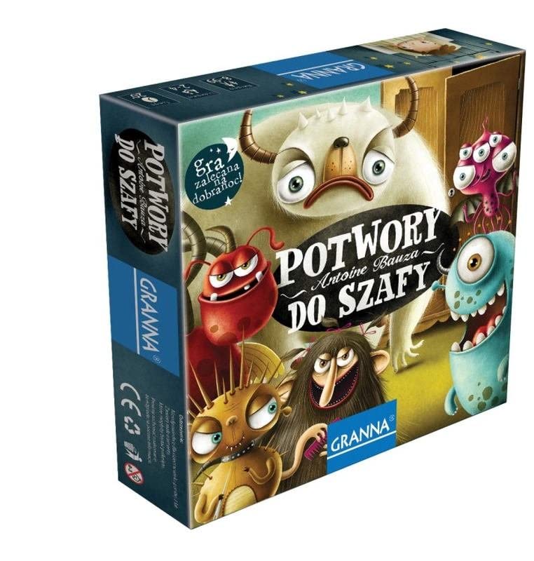The ScrewedPotwory do szafy Polska Gra Planszowa Rodzinna Logiczna Board Game Po Polsku Granna